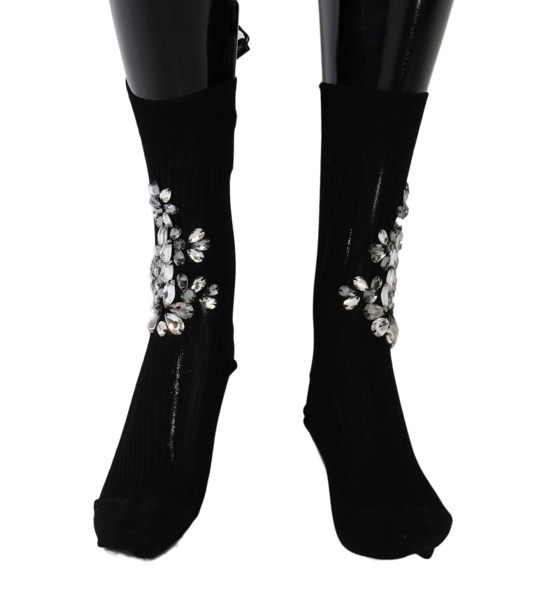 Dolce & Gabbana Black Socks for Women alternate view