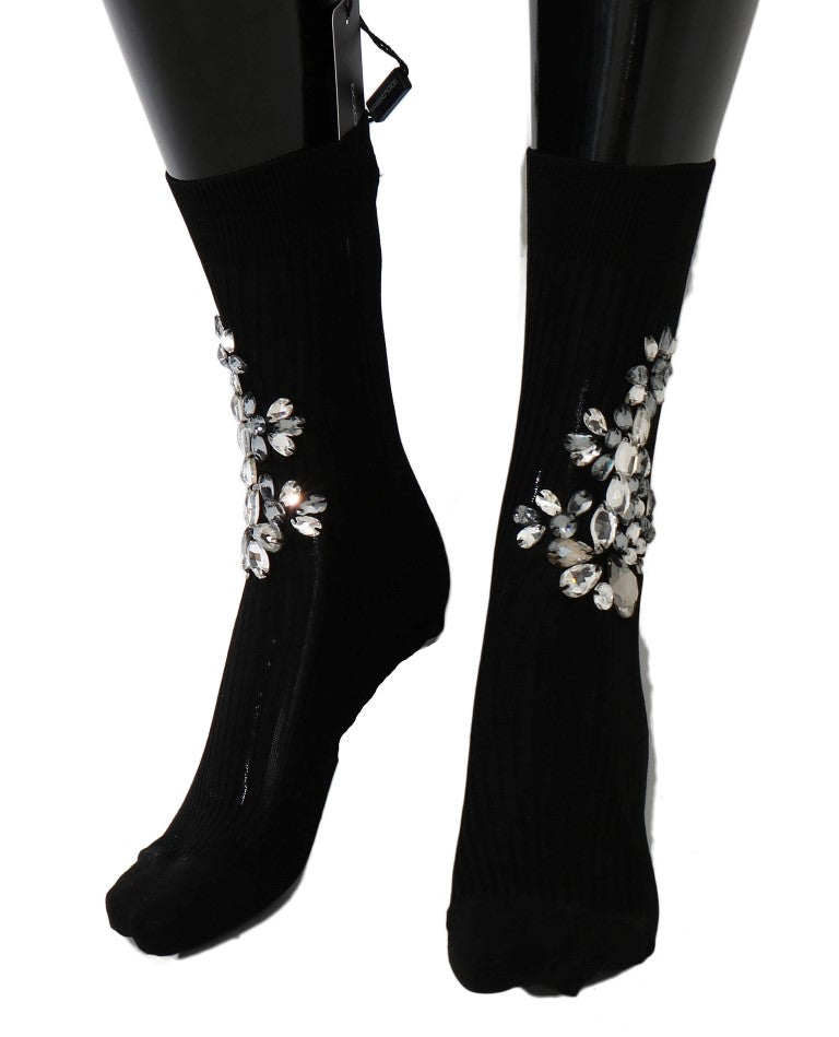 Dolce & Gabbana Black Socks for Women detail view