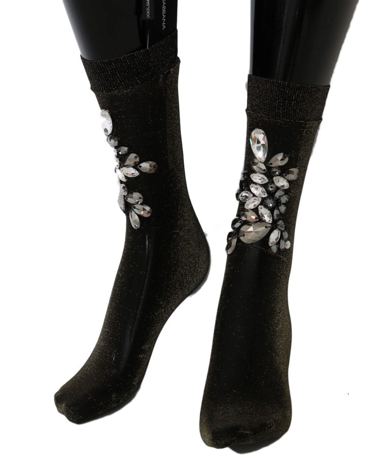 Dolce & Gabbana Black Socks for Women detail view