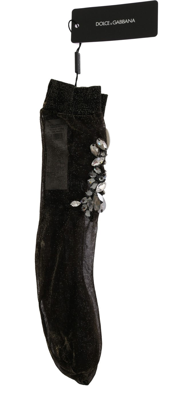 Dolce & Gabbana Black Socks for Women side view