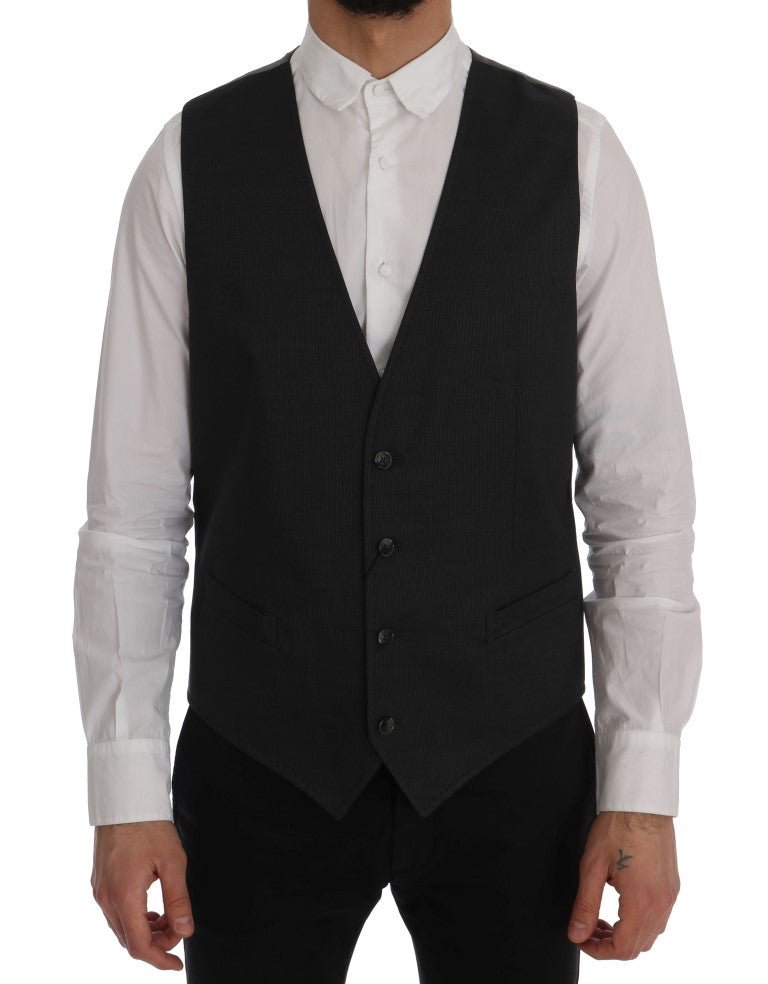 Dolce & Gabbana Grey Waistcoats for Men