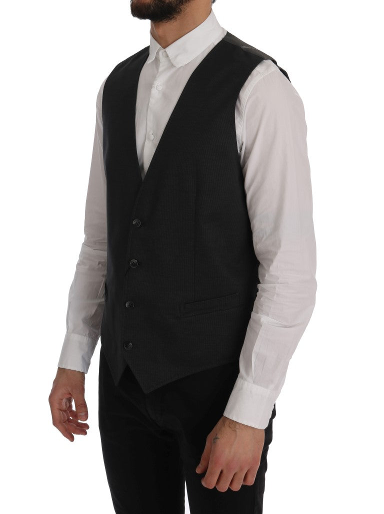 Dolce & Gabbana Grey Waistcoats for Men alternate view