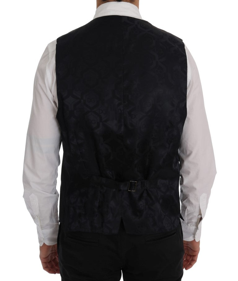 Dolce & Gabbana Grey Waistcoats for Men detail view