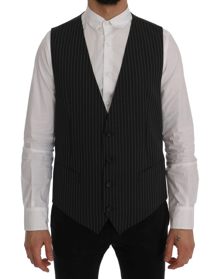 Dolce & Gabbana Grey Waistcoats for Men