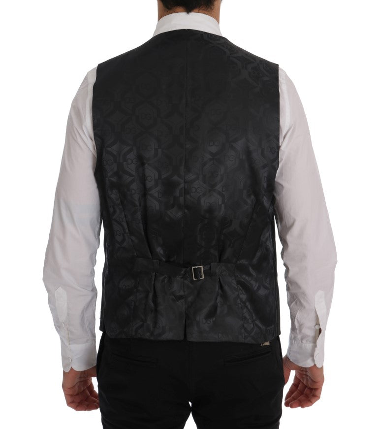 Dolce & Gabbana Grey Waistcoats for Men detail view