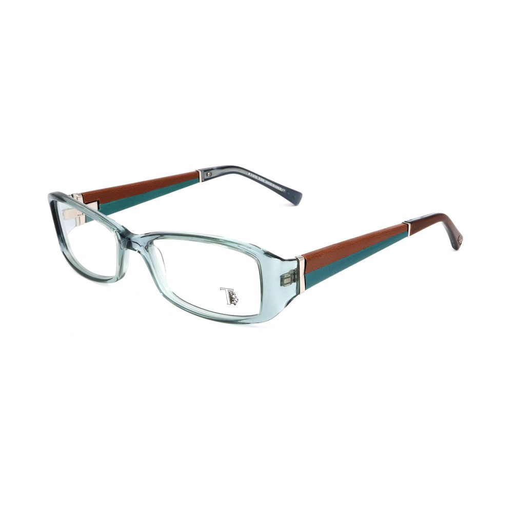 Lunettes (montures) Tod's en acétate turquoise