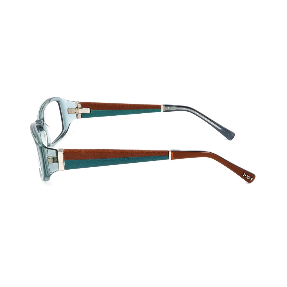 Lunettes (montures) Tod's en acétate turquoise
