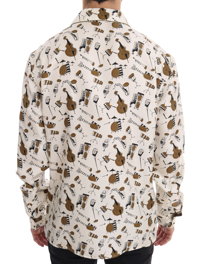 Dolce & Gabbana Multicolor Shirt for Men detail view