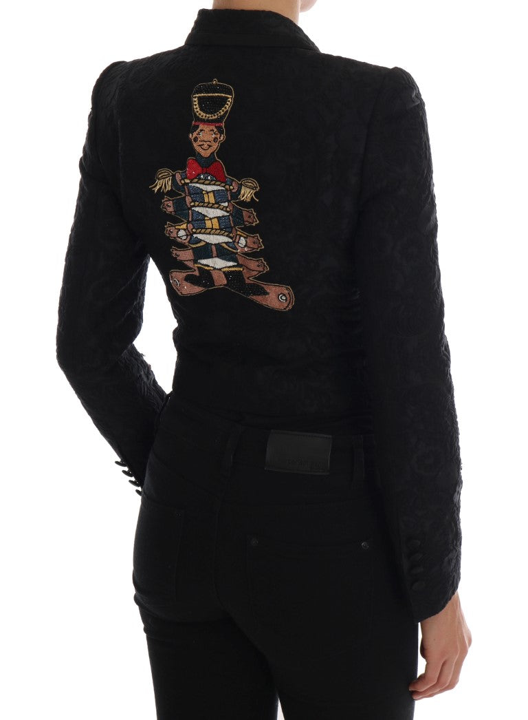 Dolce & Gabbana Black Coat for Women detail view