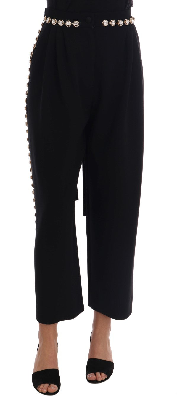 Dolce & Gabbana Black Casual Pants for Women