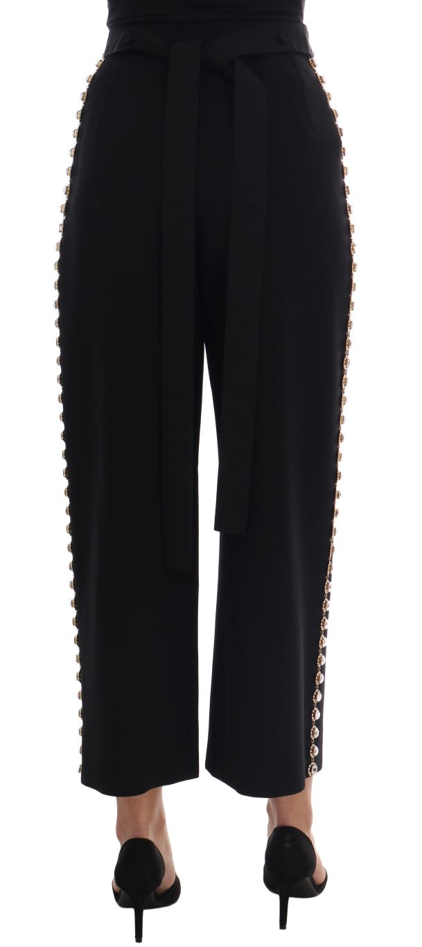 Dolce & Gabbana Black Casual Pants for Women detail view