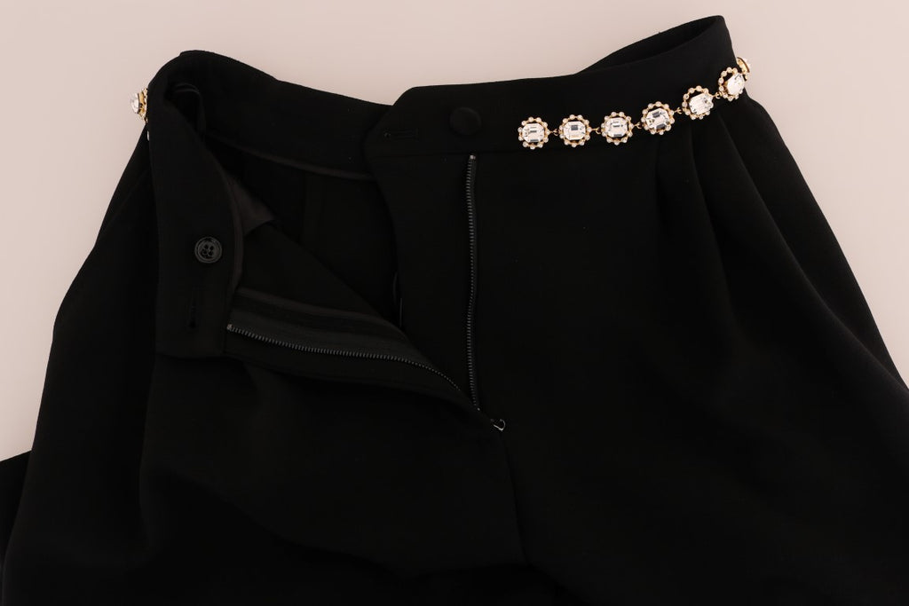 Dolce & Gabbana Black Casual Pants for Women side view