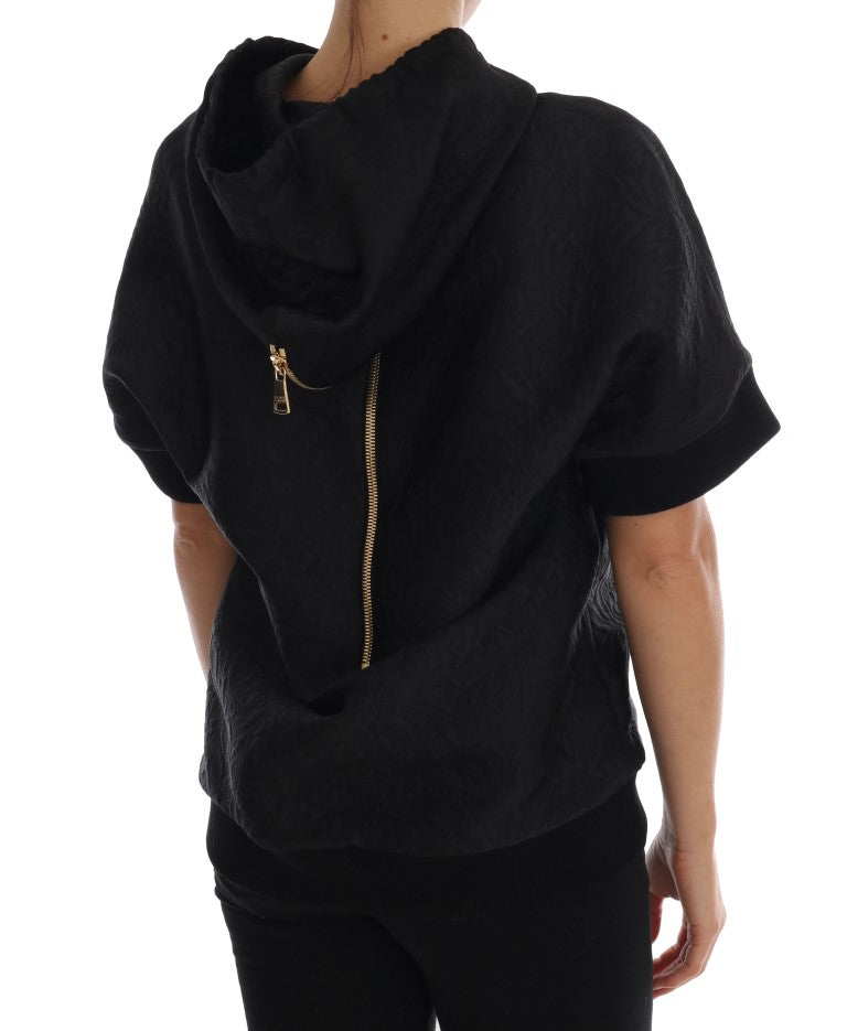 Dolce & Gabbana Black Hoodie for Women detail view