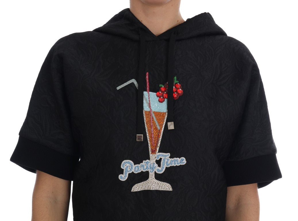 Dolce & Gabbana Black Hoodie for Women side view