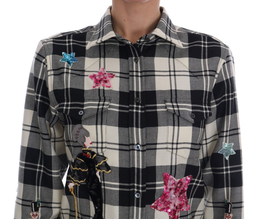 Dolce & Gabbana Black Blouse for Women side view
