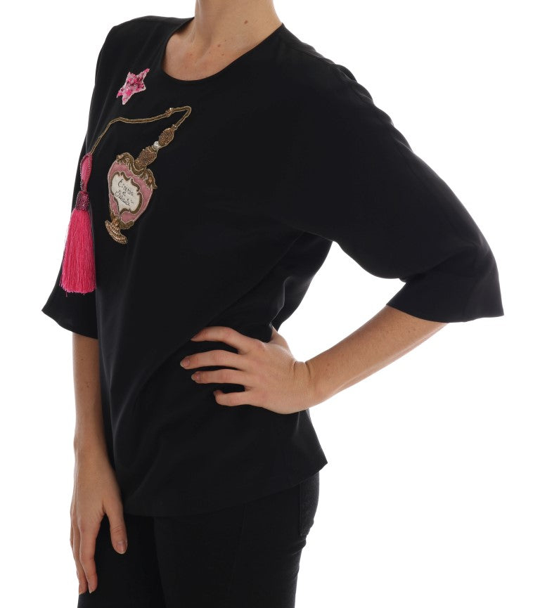 Dolce & Gabbana Black T-Shirt for Women alternate view