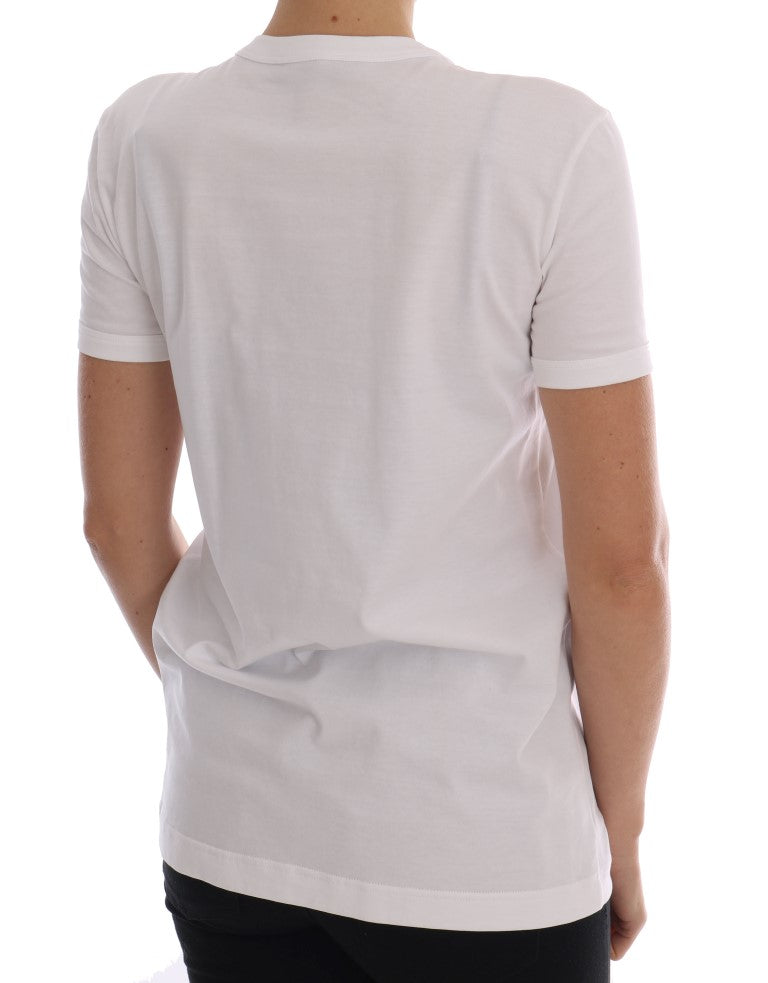 Dolce & Gabbana White T-Shirt for Women detail view