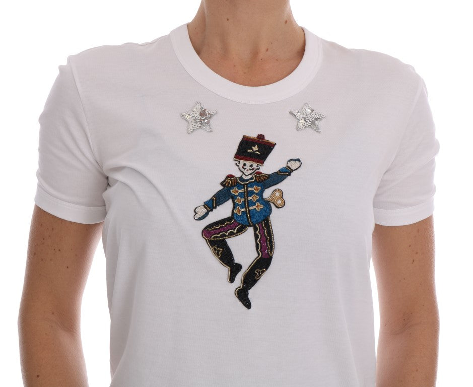 Dolce & Gabbana White T-Shirt for Women side view