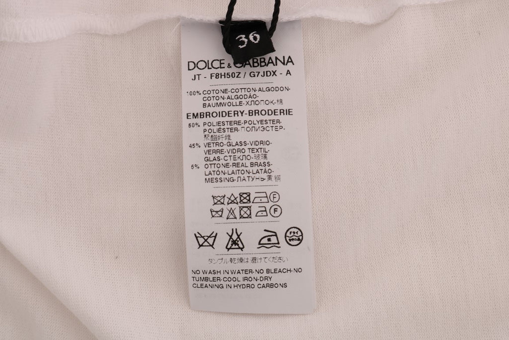 Dolce & Gabbana White T-Shirt for Women additional view