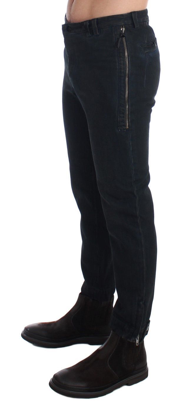 Costume National Blue Slim Fit Jeans for Men detail view