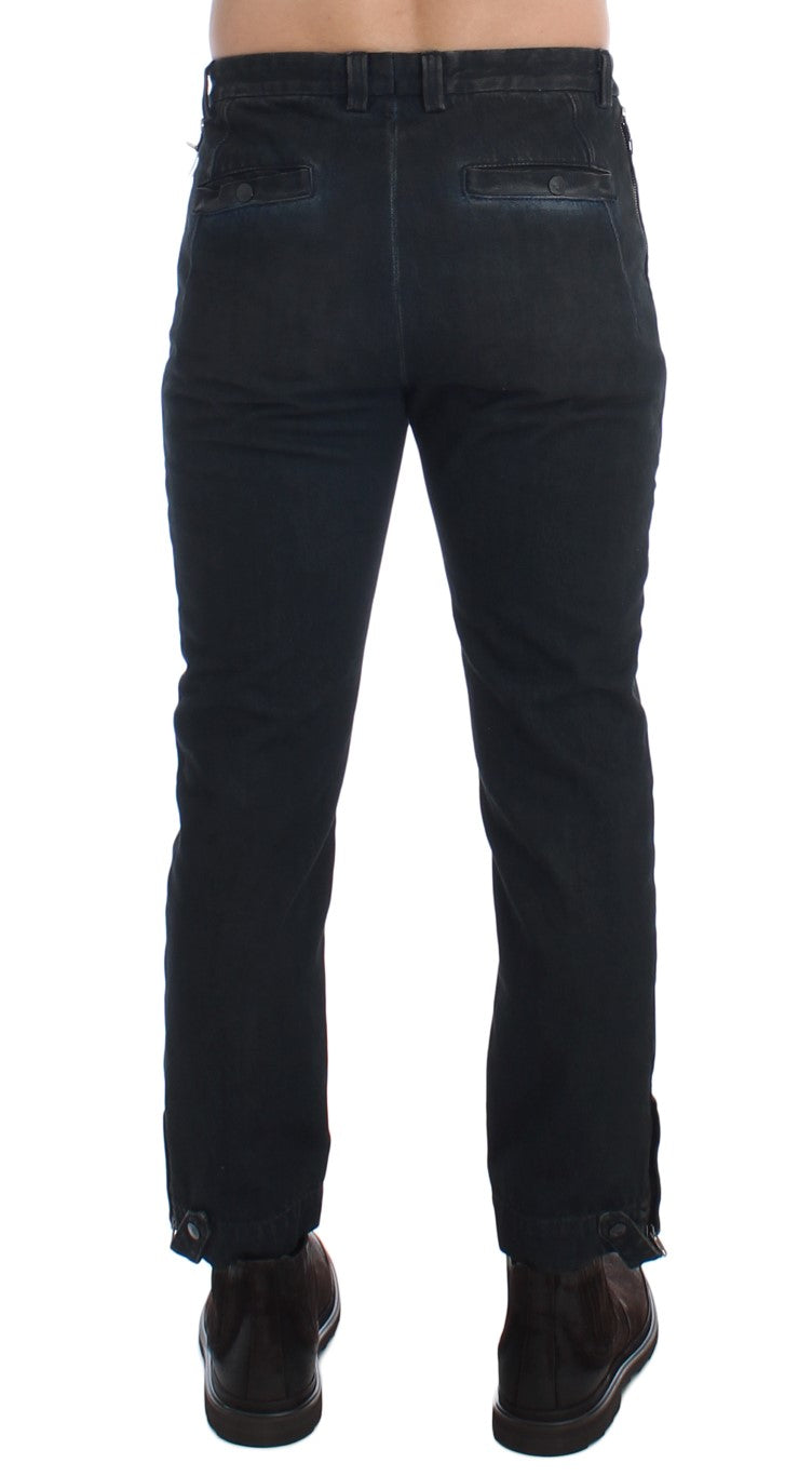 Costume National Blue Slim Fit Jeans for Men side view