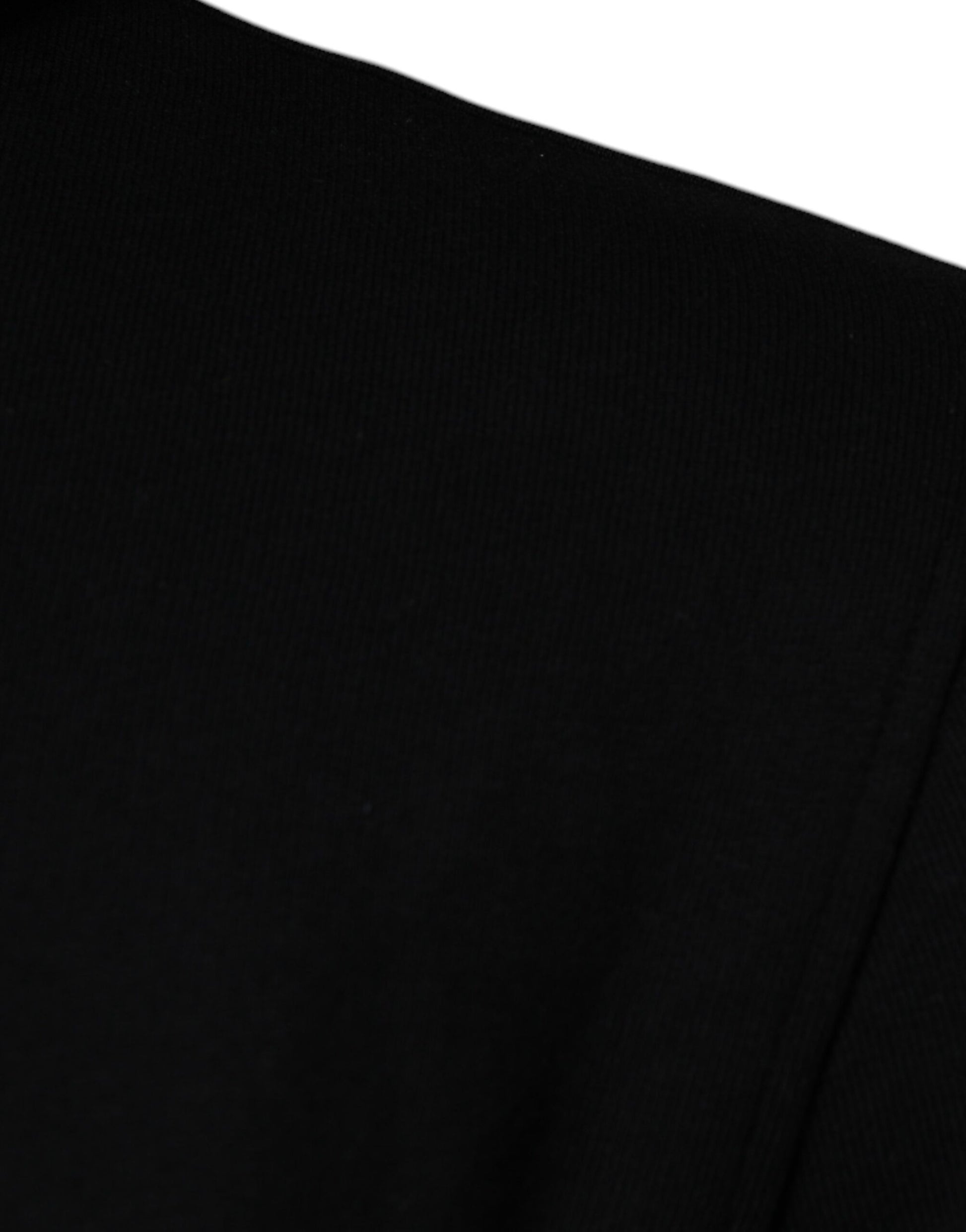 Versace Black Hoodie for Men side view
