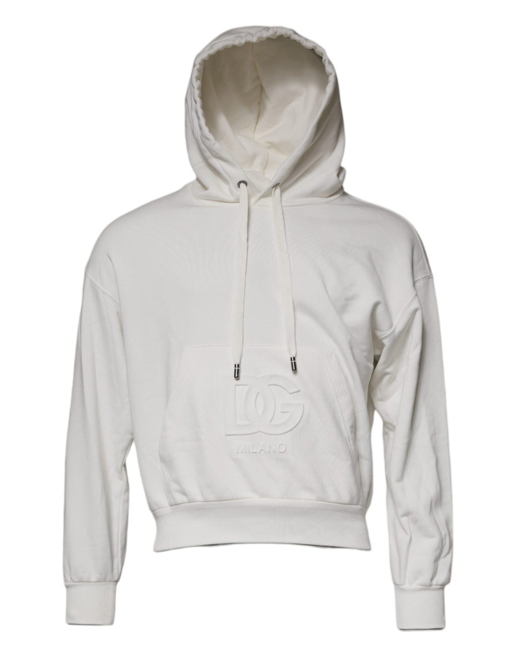 Dolce & Gabbana White Hoodie for Men