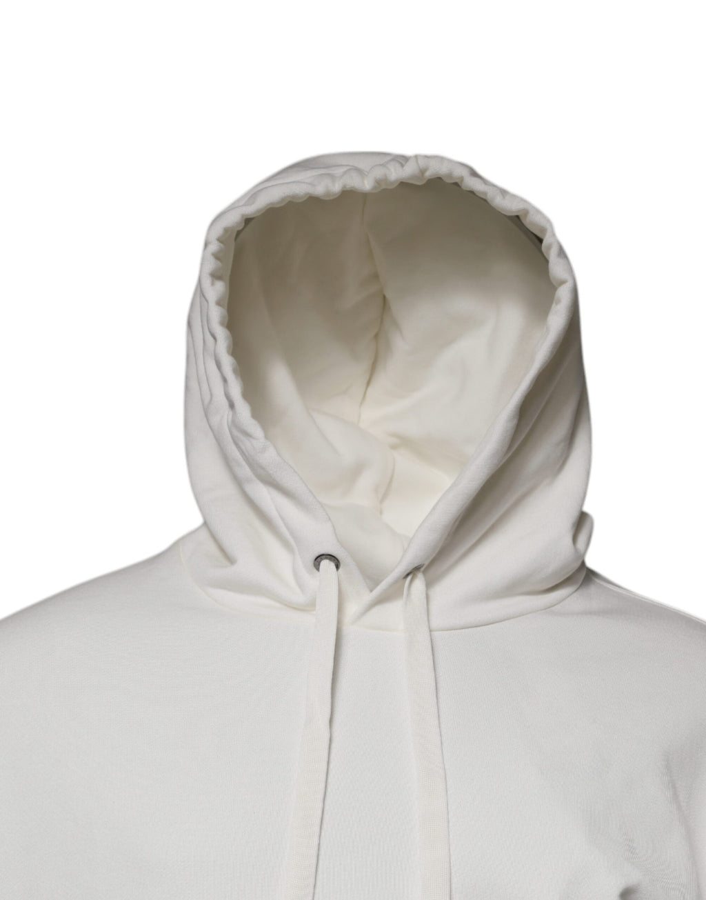 Dolce & Gabbana White Hoodie for Men detail view