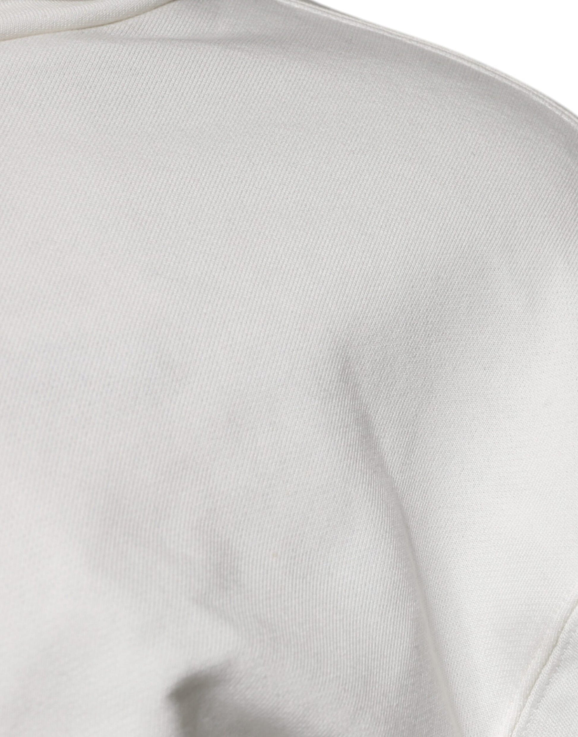 Dolce & Gabbana White Hoodie for Men side view