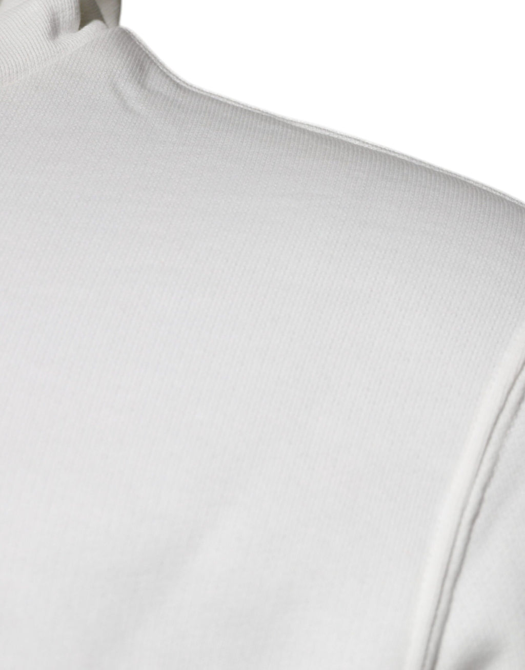 Pull en coton à capuche blanc Dolce & Gabbana Caesar