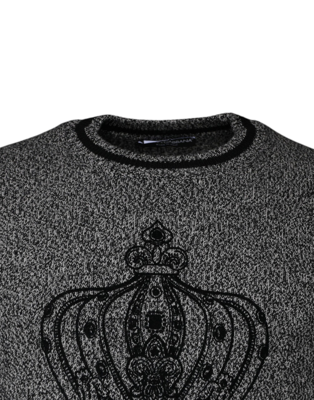 Dolce & Gabbana Grey Sweatshirt for Men detail view