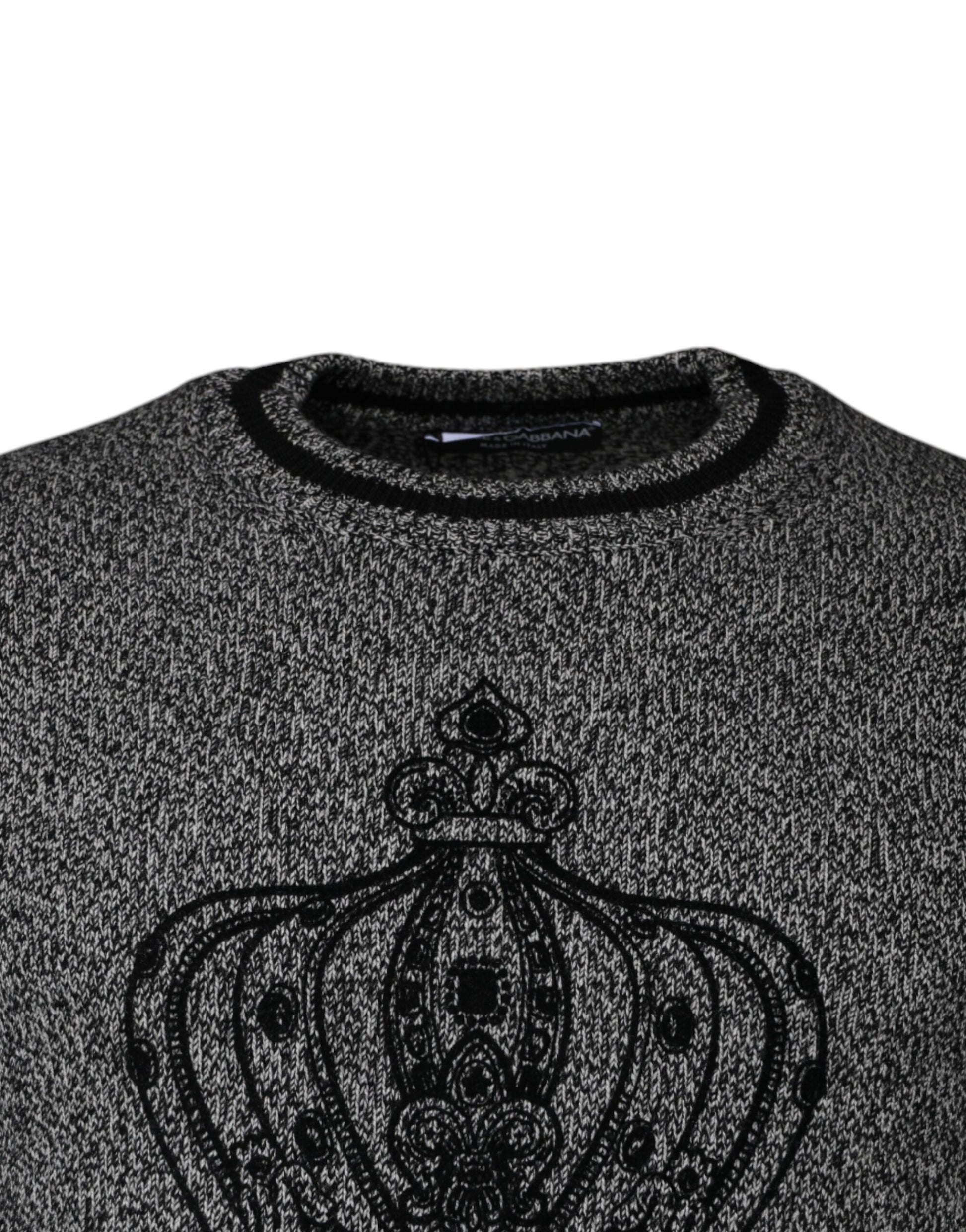 Dolce & Gabbana Grey Sweatshirt for Men detail view