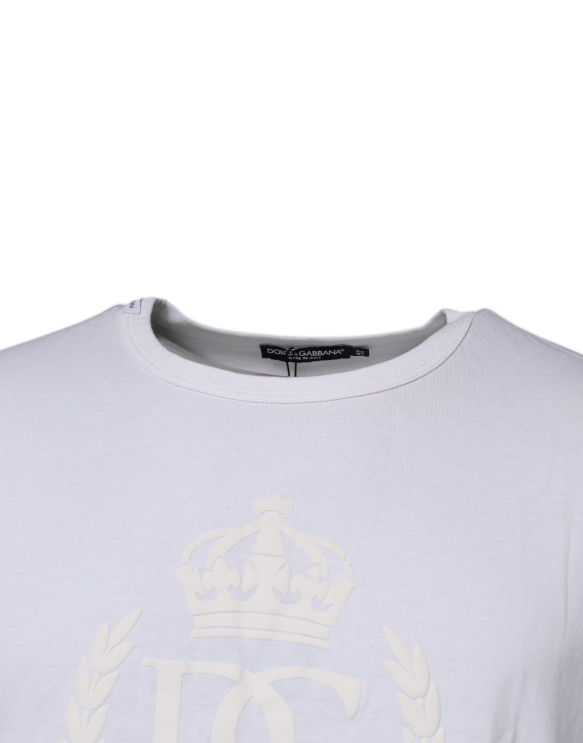 Dolce & Gabbana White T-Shirt for Men detail view