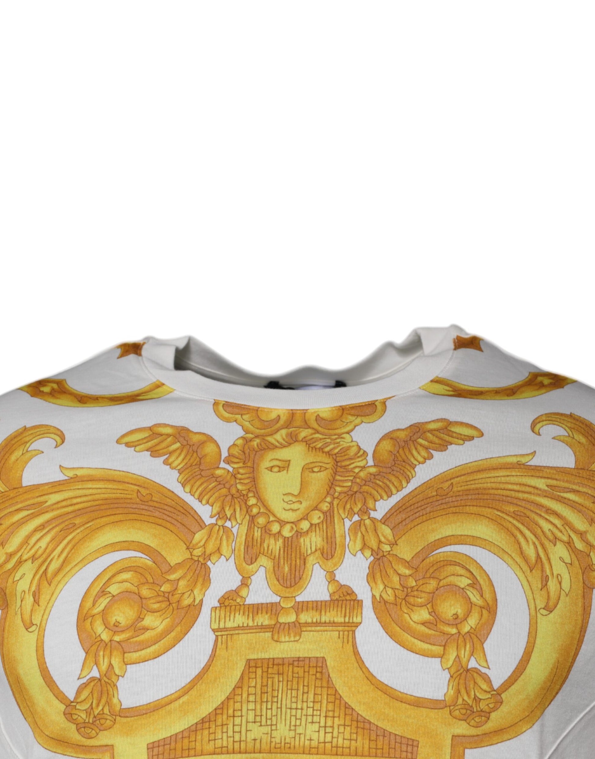 Versace White T-Shirt for Men detail view