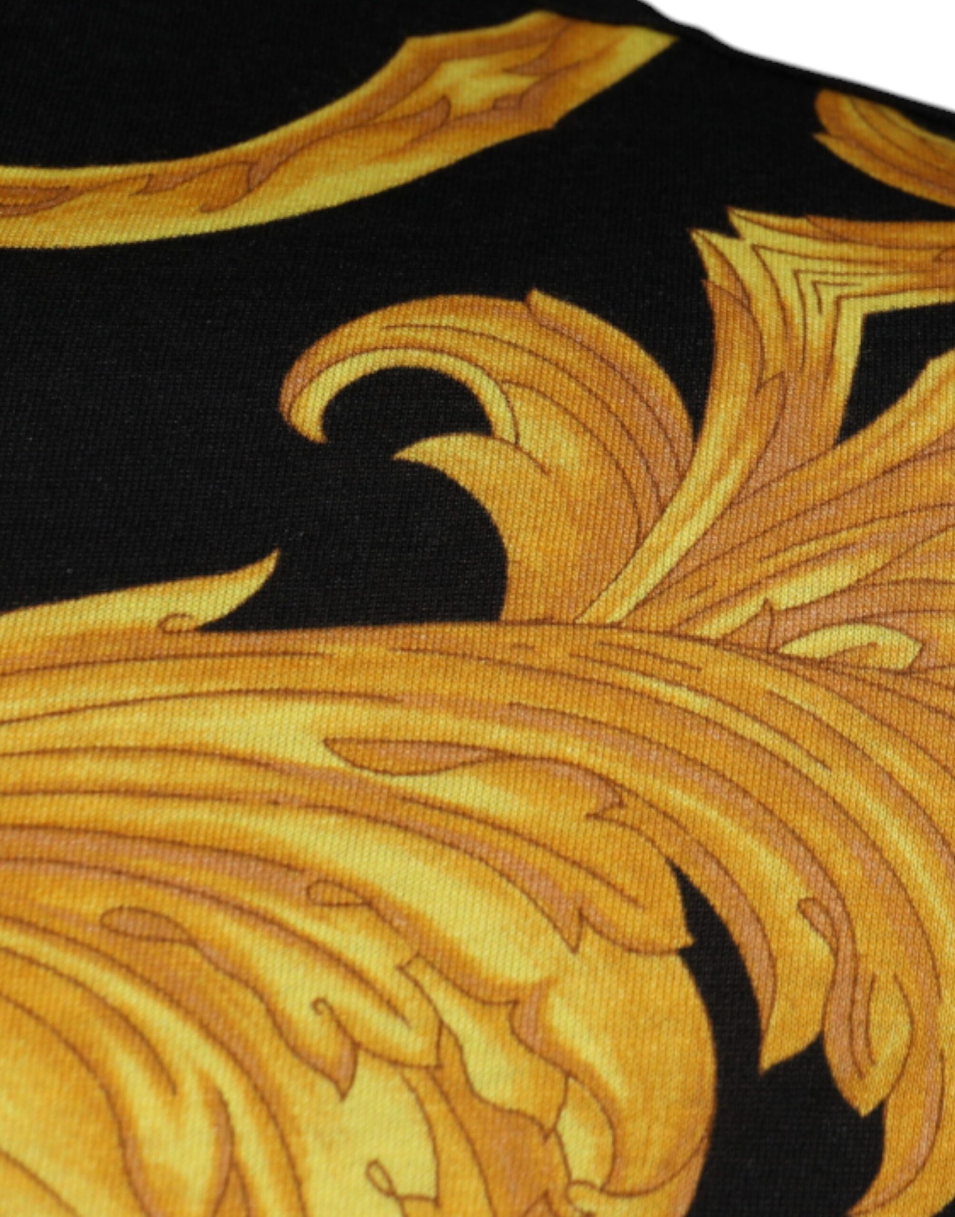 Versace Black T-Shirt for Men side view