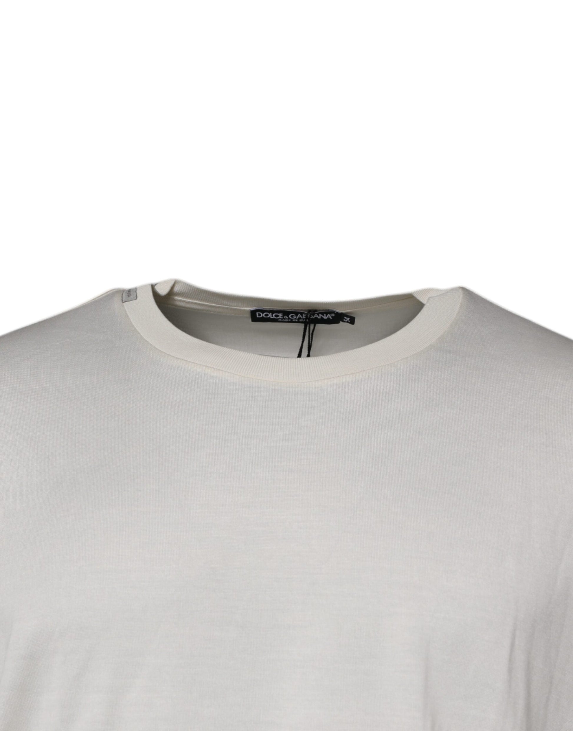 Dolce & Gabbana White T-Shirt for Men detail view