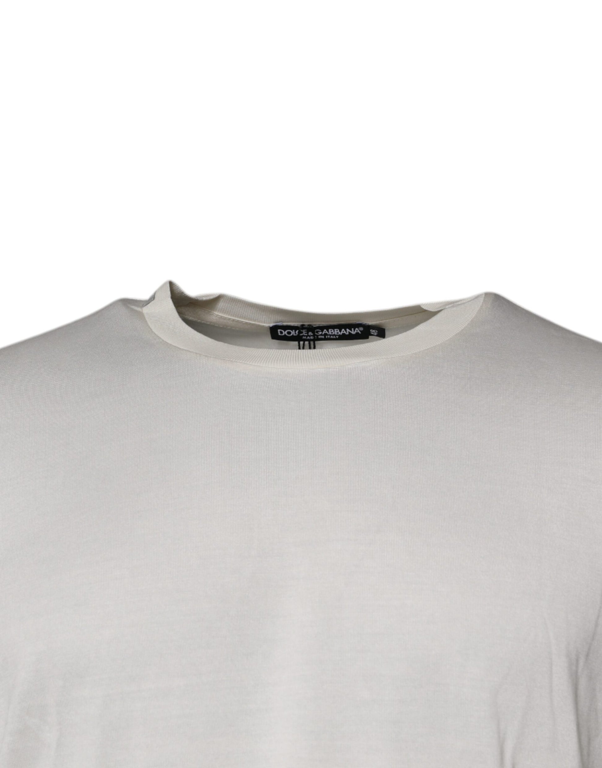 Dolce & Gabbana White T-Shirt for Men detail view