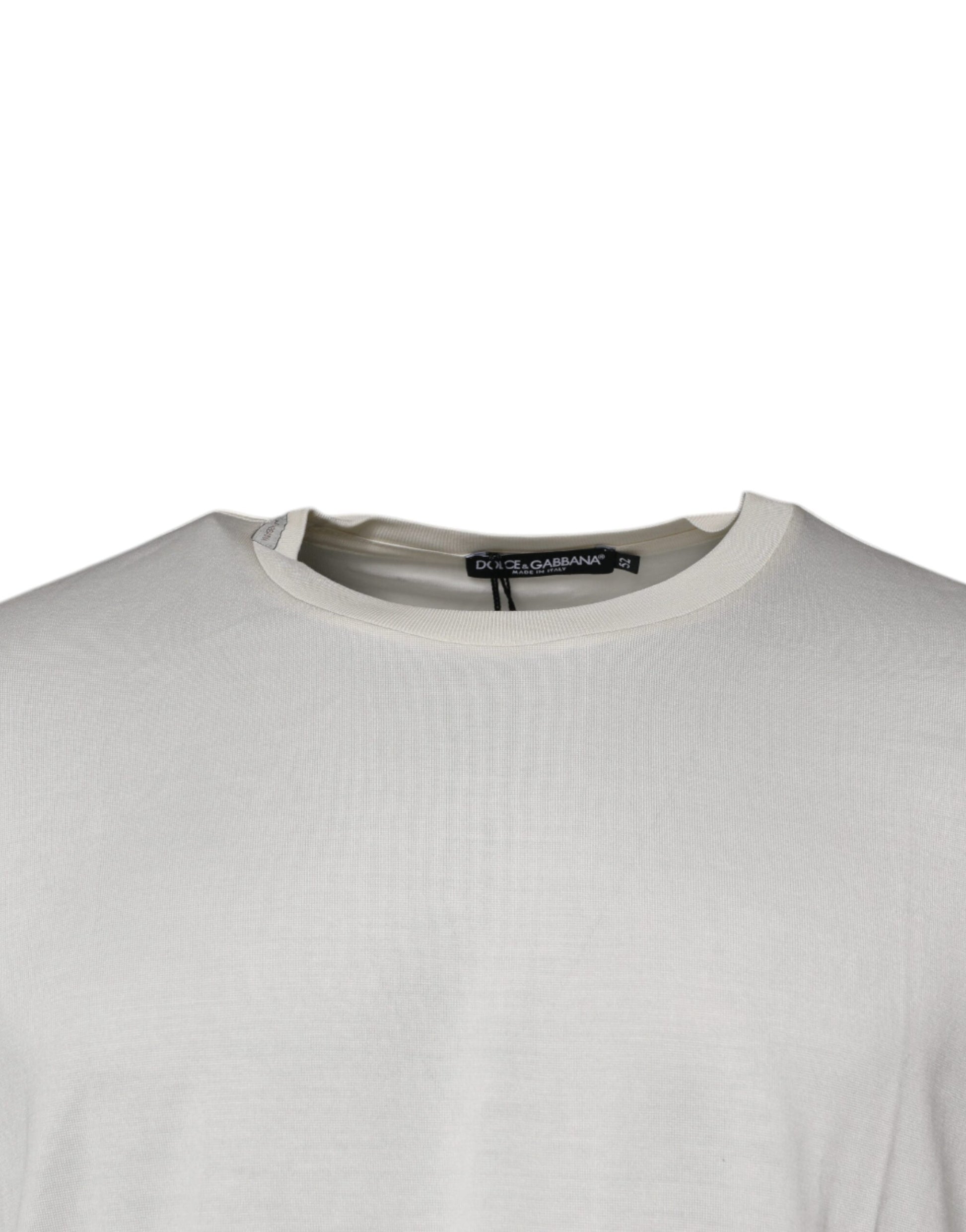 Dolce & Gabbana White T-Shirt for Men detail view
