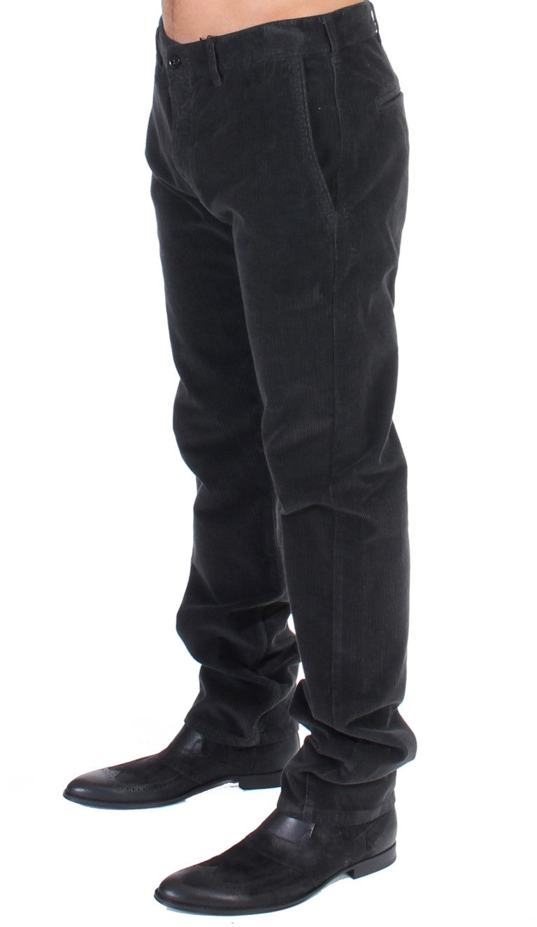 GF Ferre Black Casual Pants for Men alternate view