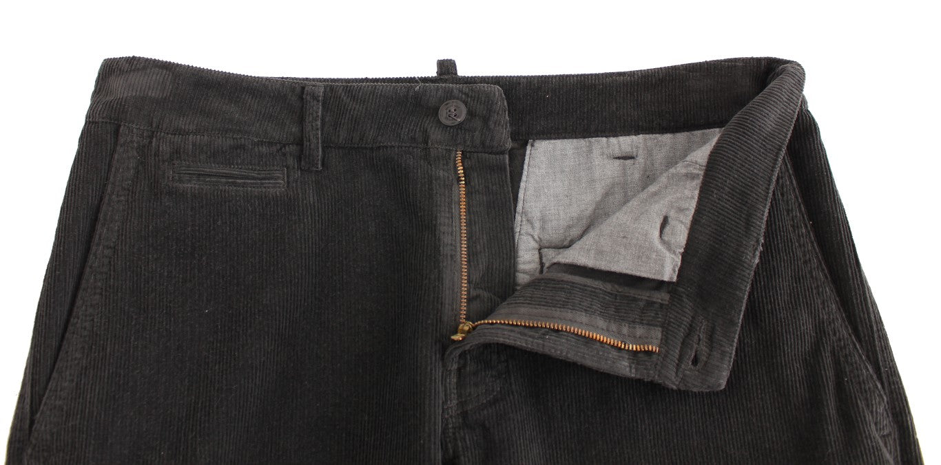 GF Ferre Black Casual Pants for Men additional view