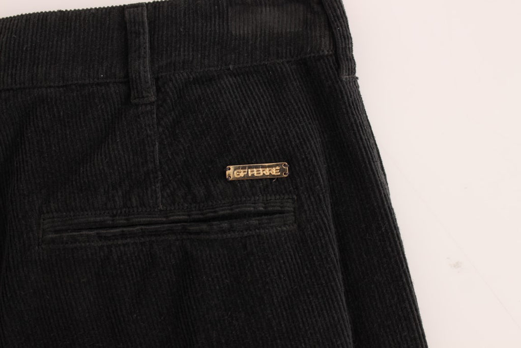 GF Ferre Black Casual Pants for Men additional view