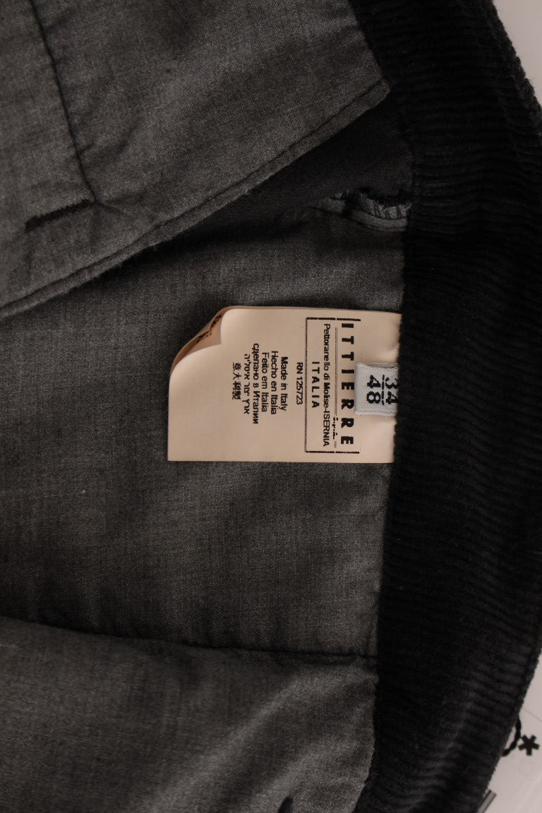 GF Ferre Black Casual Pants for Men additional view