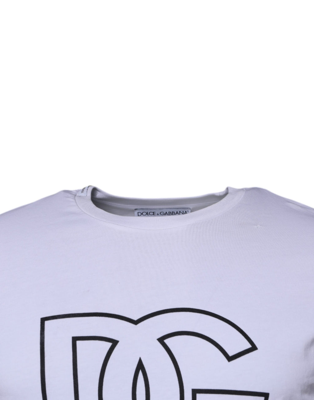 Dolce & Gabbana White T-Shirt for Men detail view