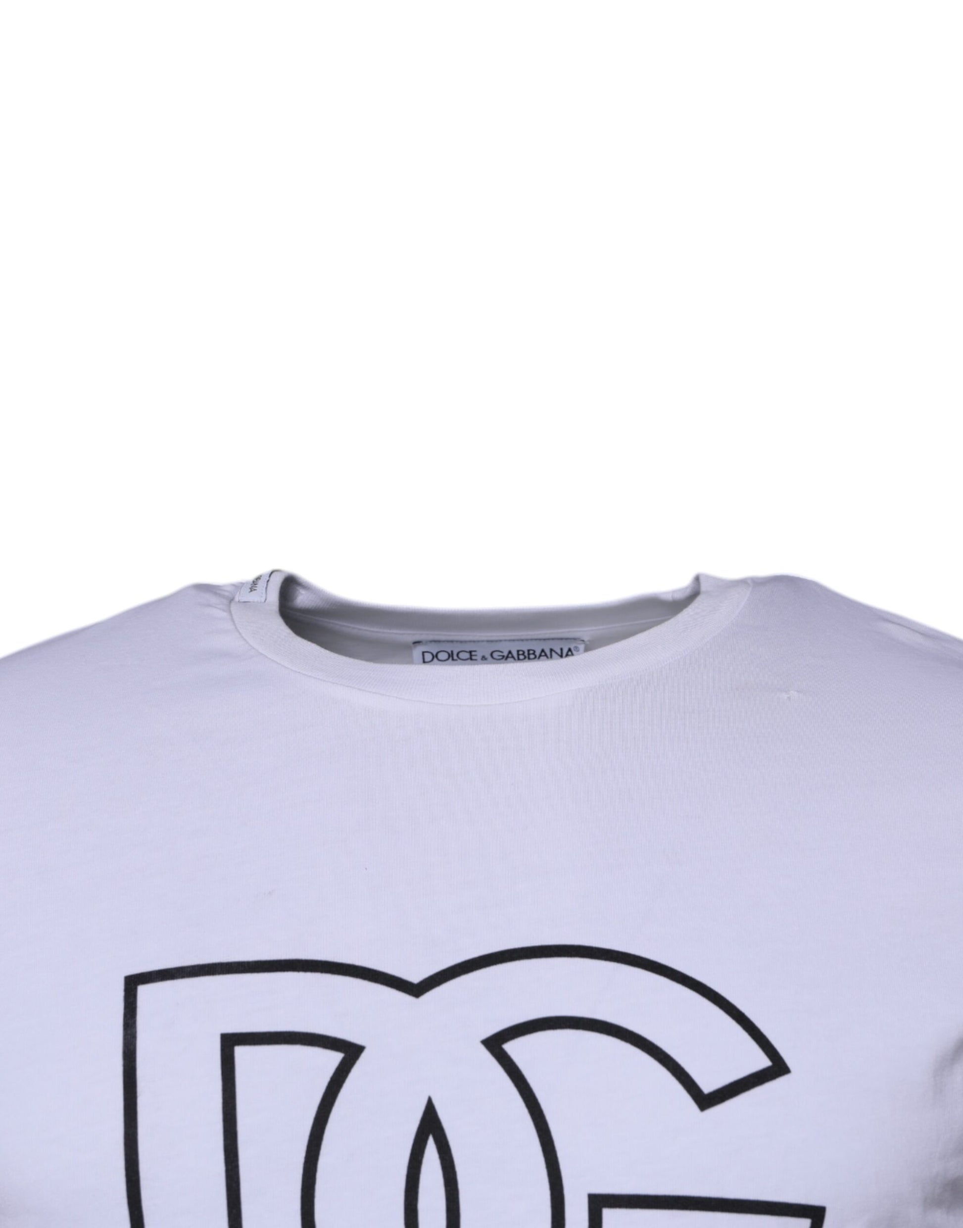 Dolce & Gabbana White T-Shirt for Men detail view