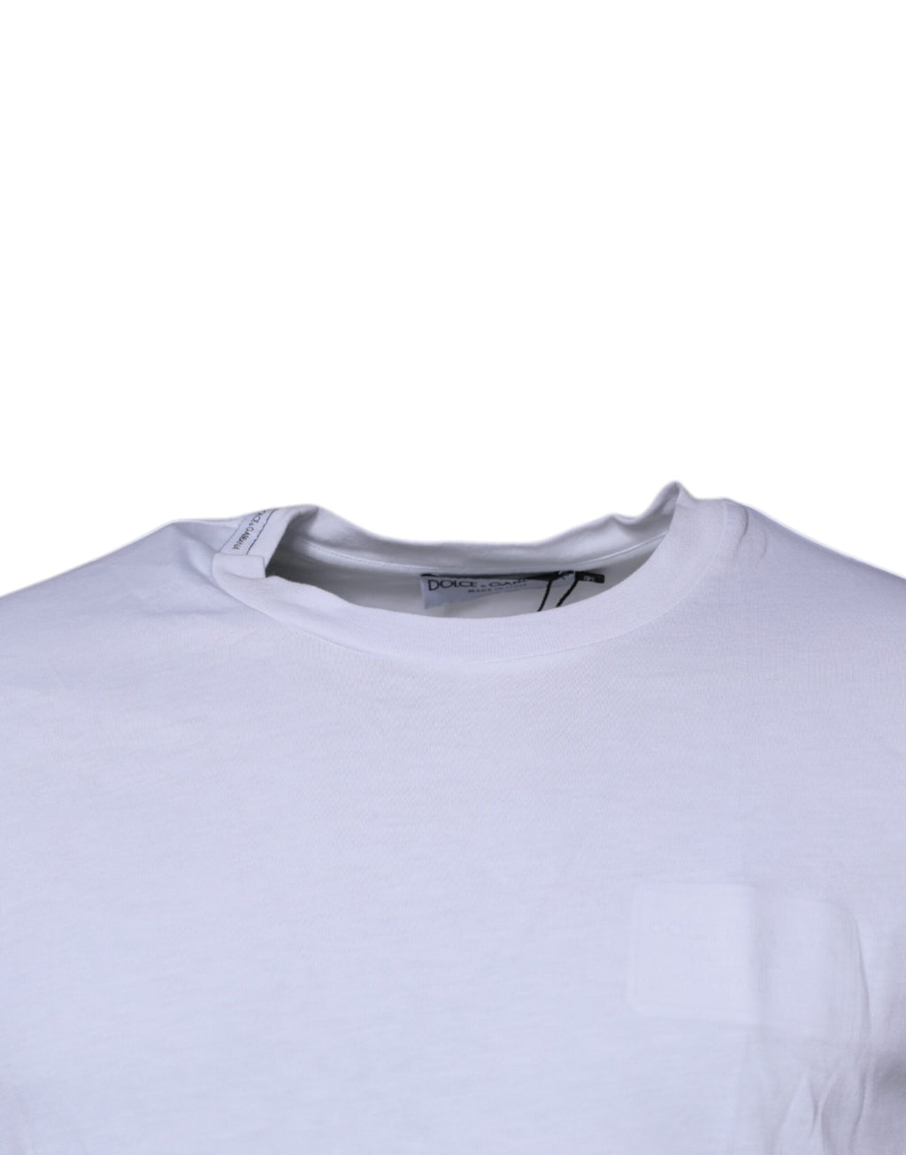 Dolce & Gabbana White T-Shirt for Men detail view