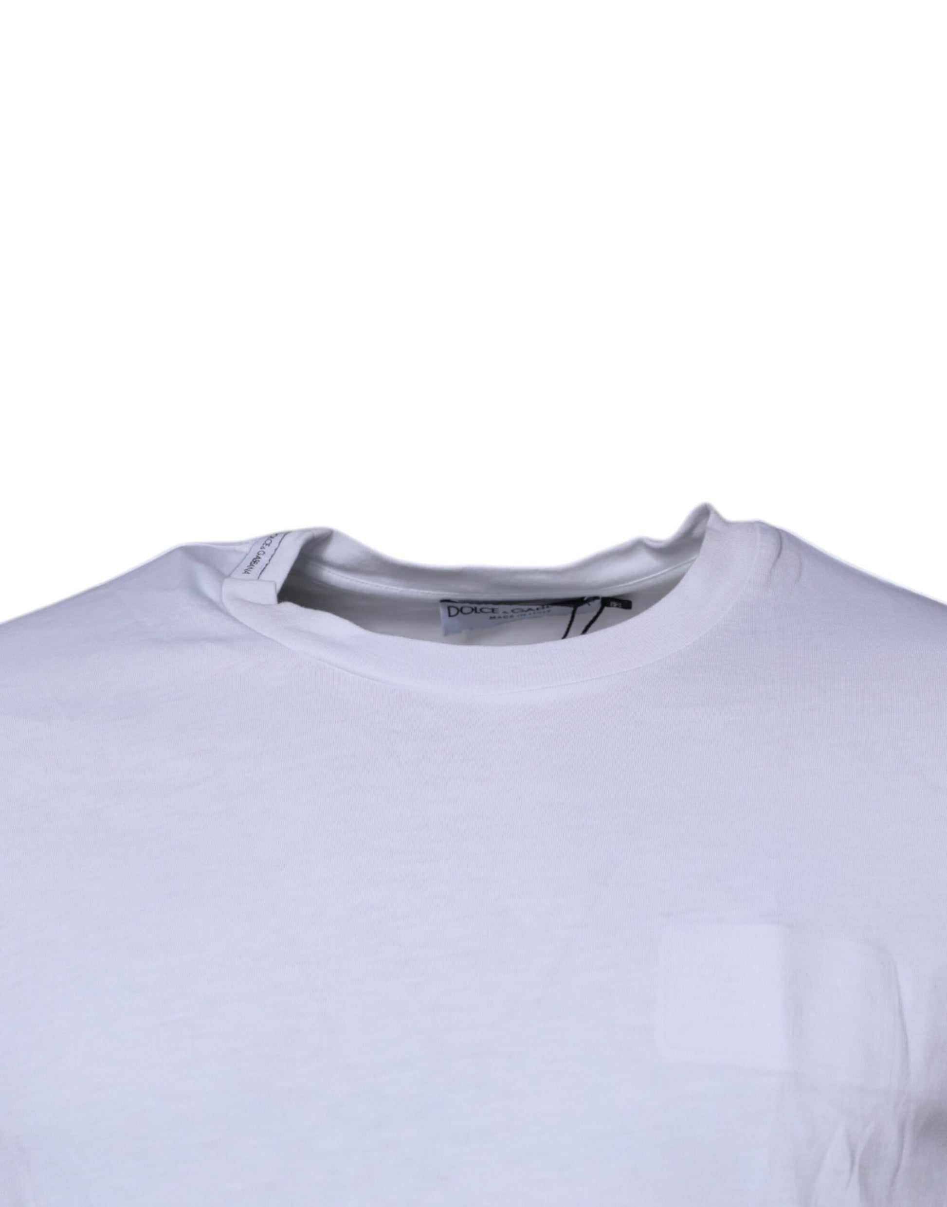 Dolce & Gabbana White T-Shirt for Men detail view
