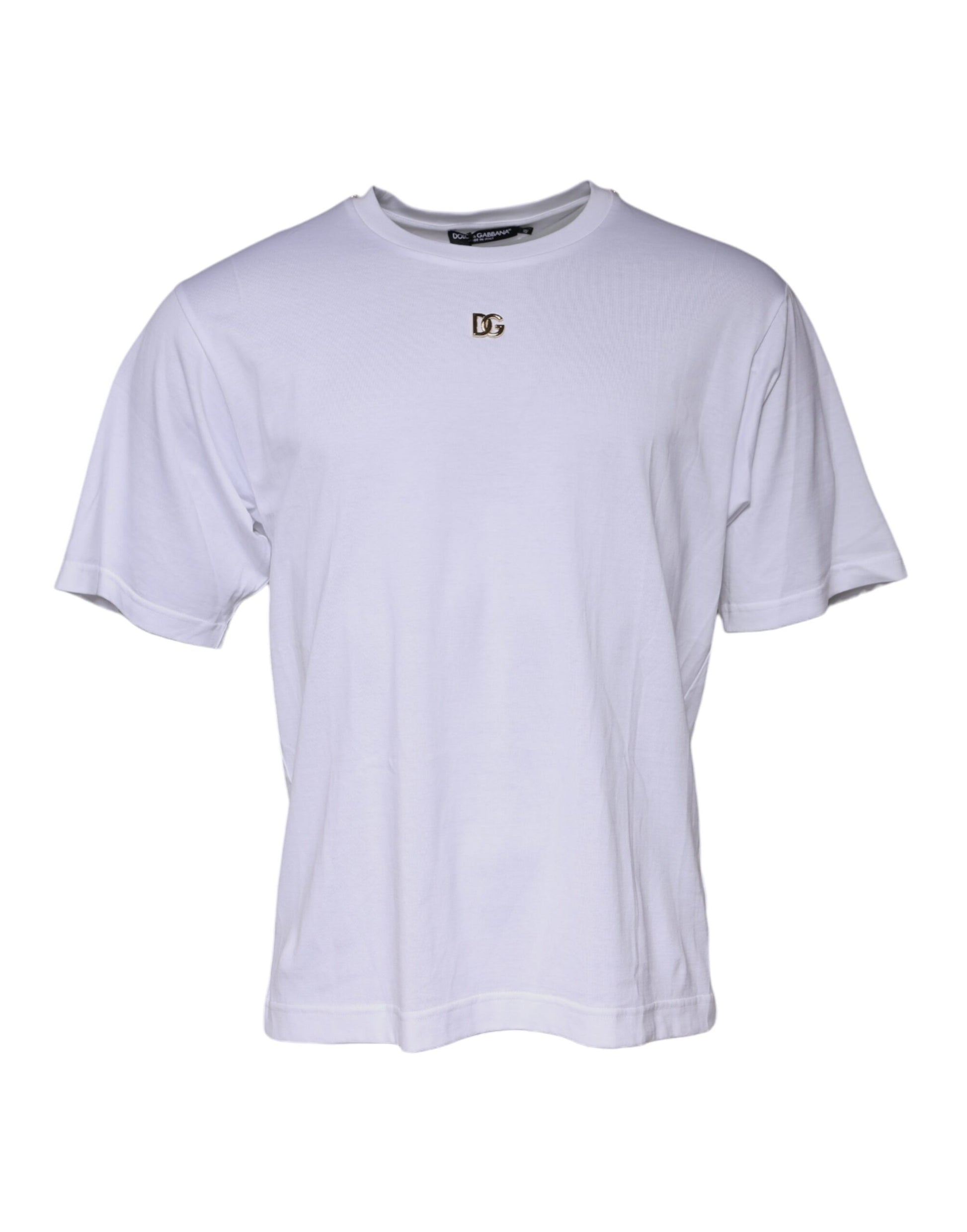 Dolce & Gabbana White T-Shirt for Men detail view