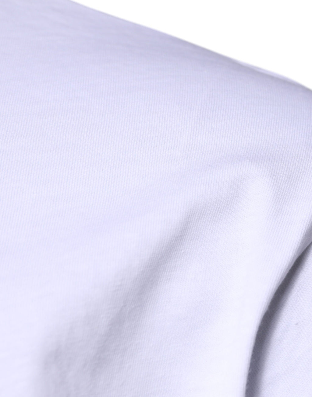 T-shirt col rond en coton blanc avec logo DG Dolce & Gabbana