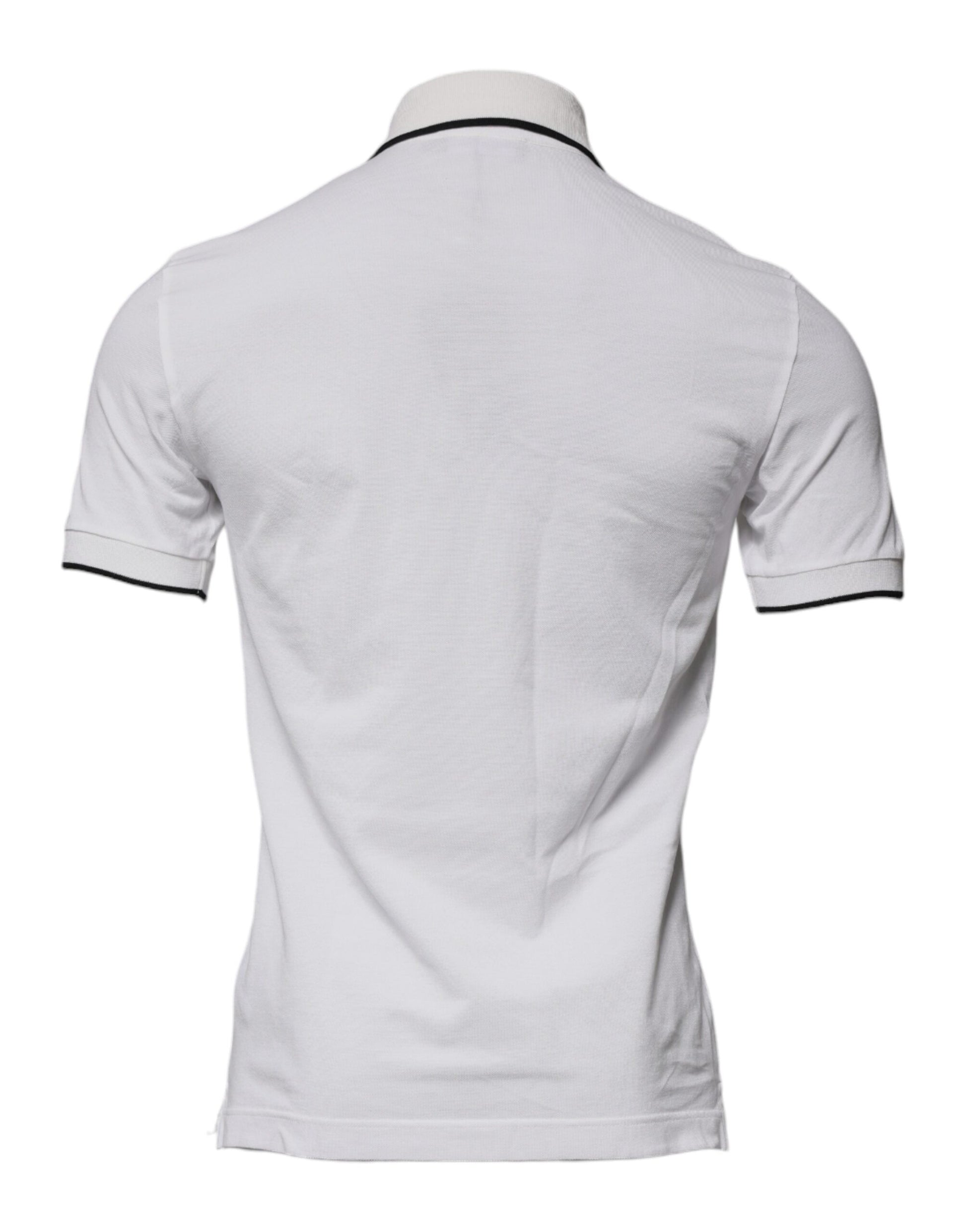 Dolce & Gabbana White Polo Shirt for Men additional view