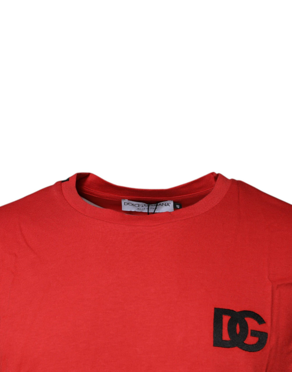 Dolce & Gabbana Red T-Shirt for Men detail view